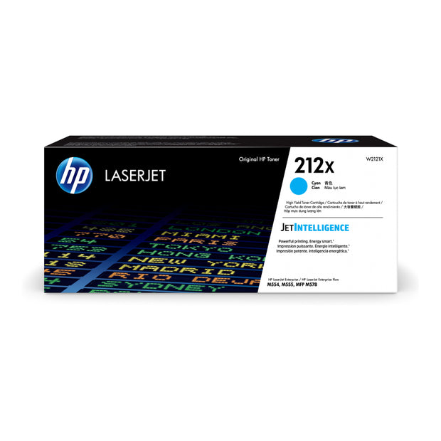 HP #212X Toner W2121X 10,000 pages Cyan