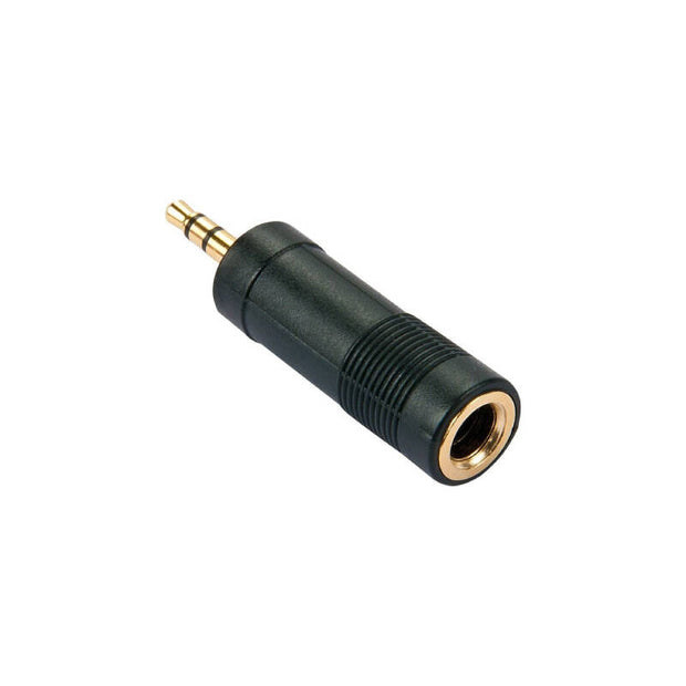 Lindy 3.5 to 6.3 F Audio Adapt Black