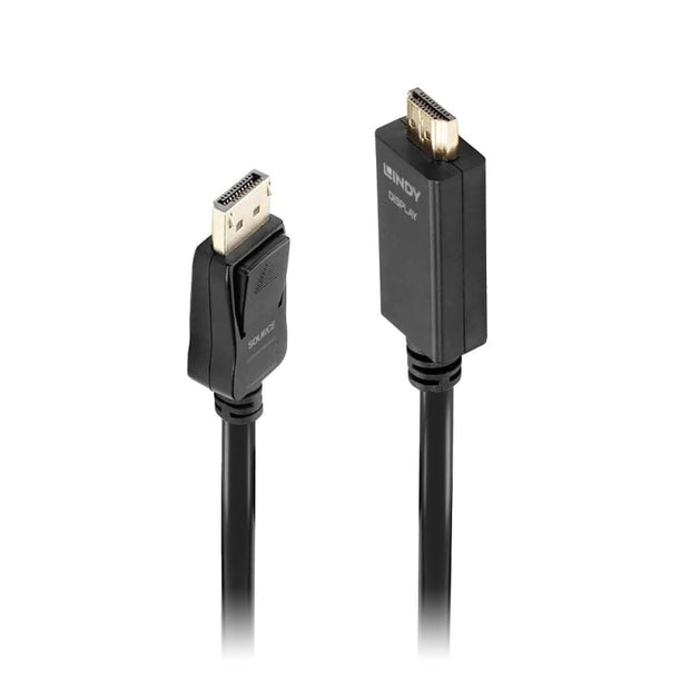 Lindy 1m DP-HDMI 10.2G Cable Black