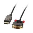 Lindy 1m DP to DVI Cable Black