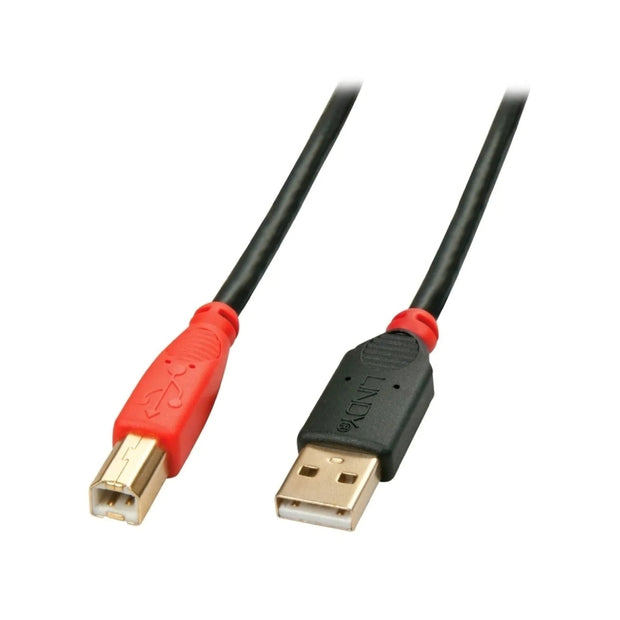 Lindy 10m USB 2.0 A-B Active Black