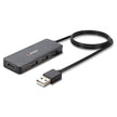 Lindy 4 Port USB 2.0 Hub 80cm Black