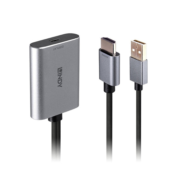 Lindy HDMI to USBC Converter / Black/Grey