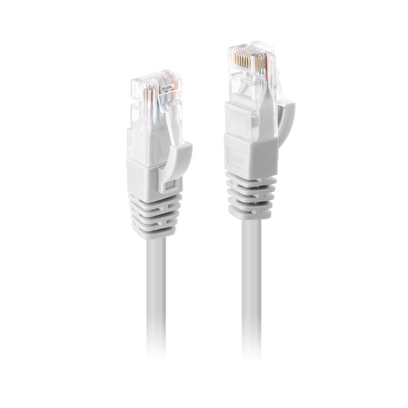 Lindy .5m CAT6 UTP Cable WH 0.5m White