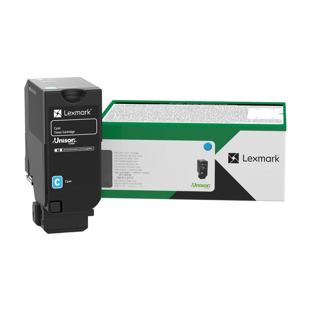 Lexm 71C1HC0 HY Toner 10,500 Pages Cyan