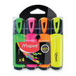 Maped Fluo Highlighter Wlt4 Assorted