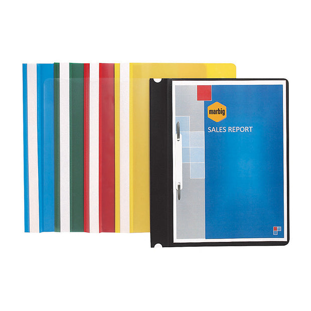 Mbg File A4 Flat Economy Ylw Yellow