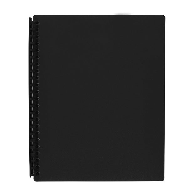 Mbg D/Book A4 Refillable Blk Black