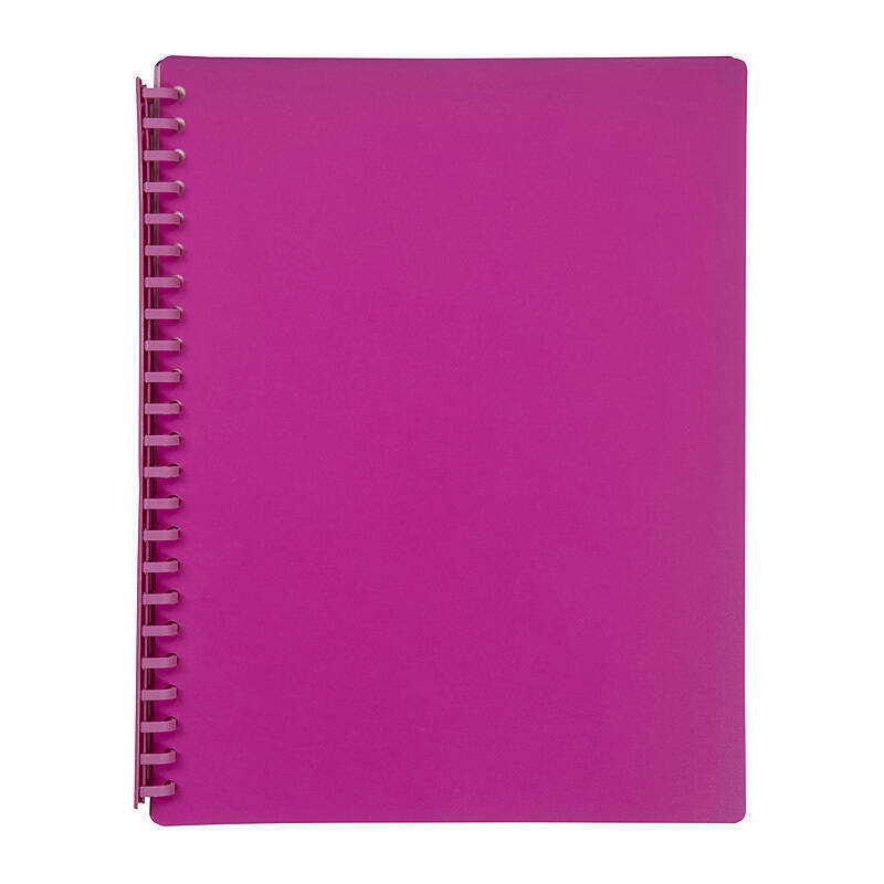 Mbg D/Book A4 Refillable Pnk Pink