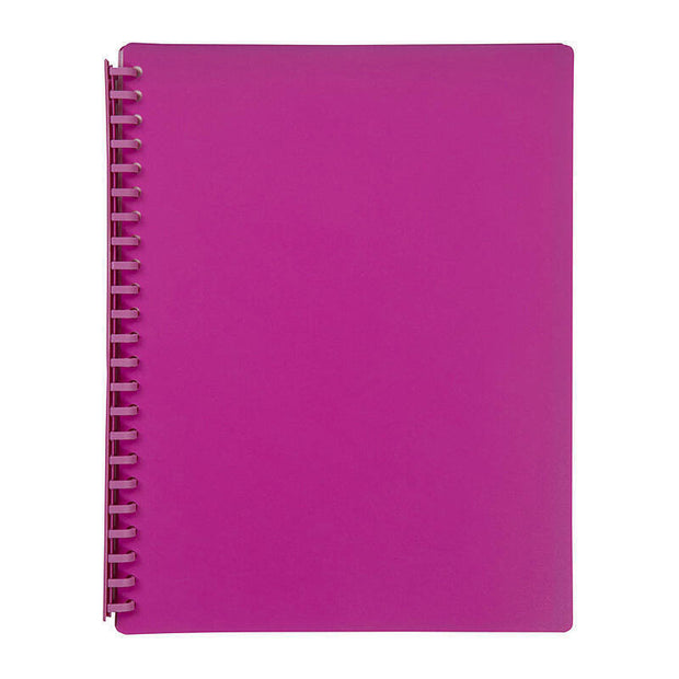 Mbg D/Book A4 Refillable Pnk Pink