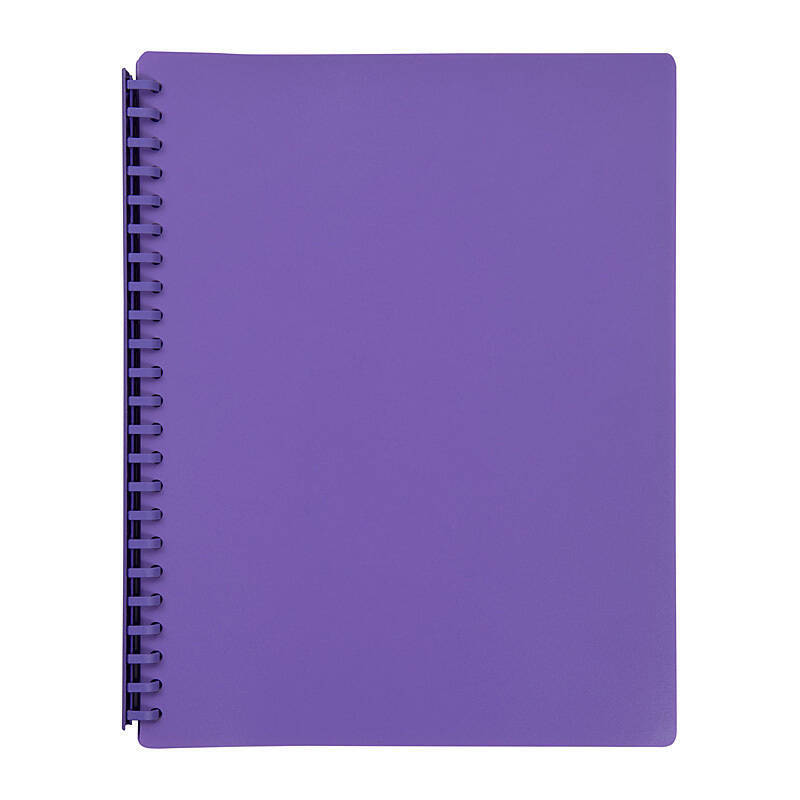 Mbg D/Book A4 Refilable Prpl Purple