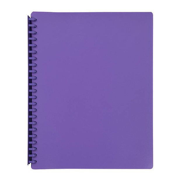 Mbg D/Book A4 Refilable Prpl Purple
