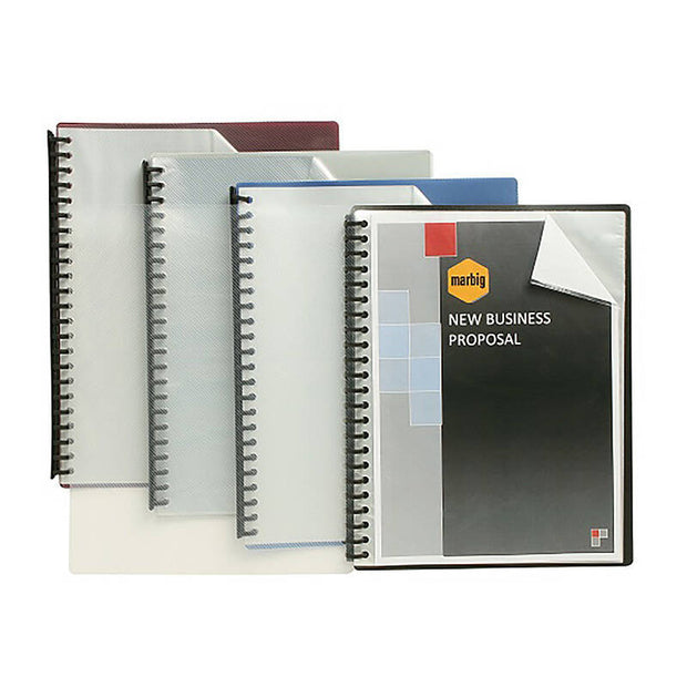 Mbg D/Book A4 Refbl Clr Fr Blu Blue