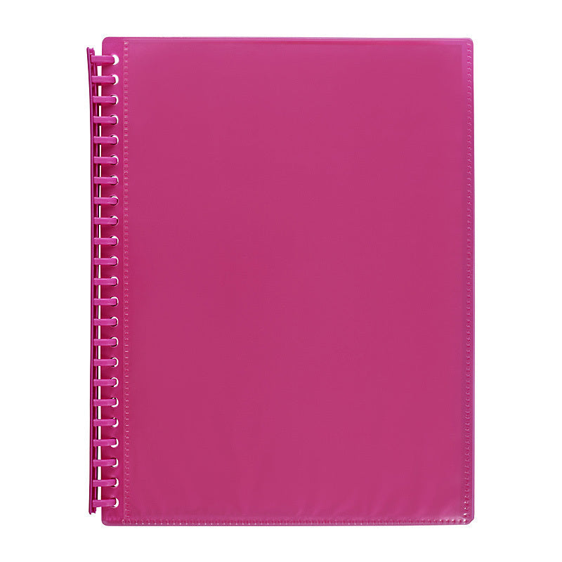 Mbg D/Black Rf A4 C/V 20P Trn Pnk Pink