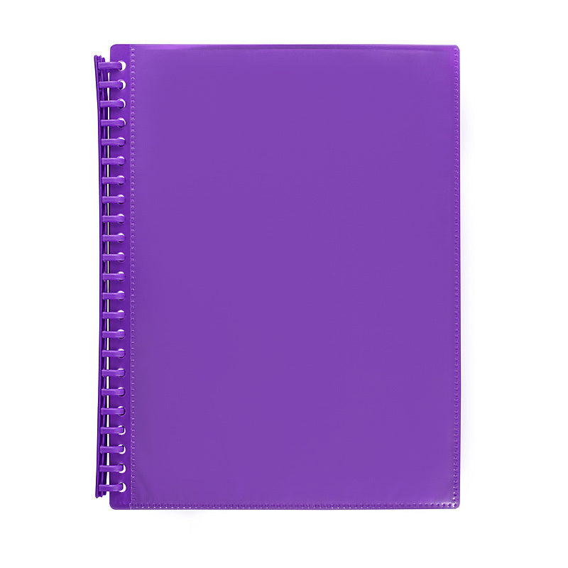 Mbg D/Black Rf A4 C/V 20P Trn Prp Purple