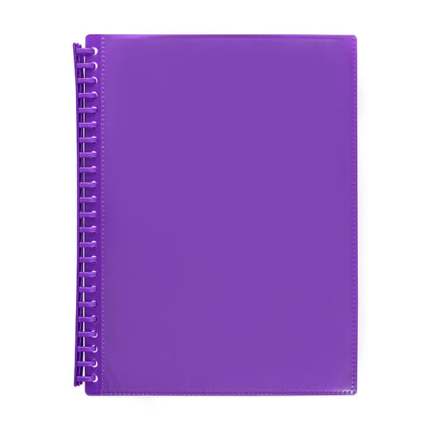 Mbg D/Black Rf A4 C/V 20P Trn Prp Purple