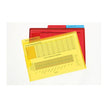 Mgb File A4 LetrFlap & Tab Pk3 Assorted
