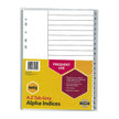 Mbg Indices PP A4 A-Ztab Grey