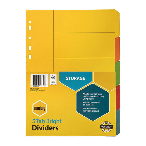 Mbg Divider Bright Mnlla A4 5T Brights