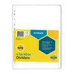 Mbg Dividers Wht Mnlla A4 6Tab White