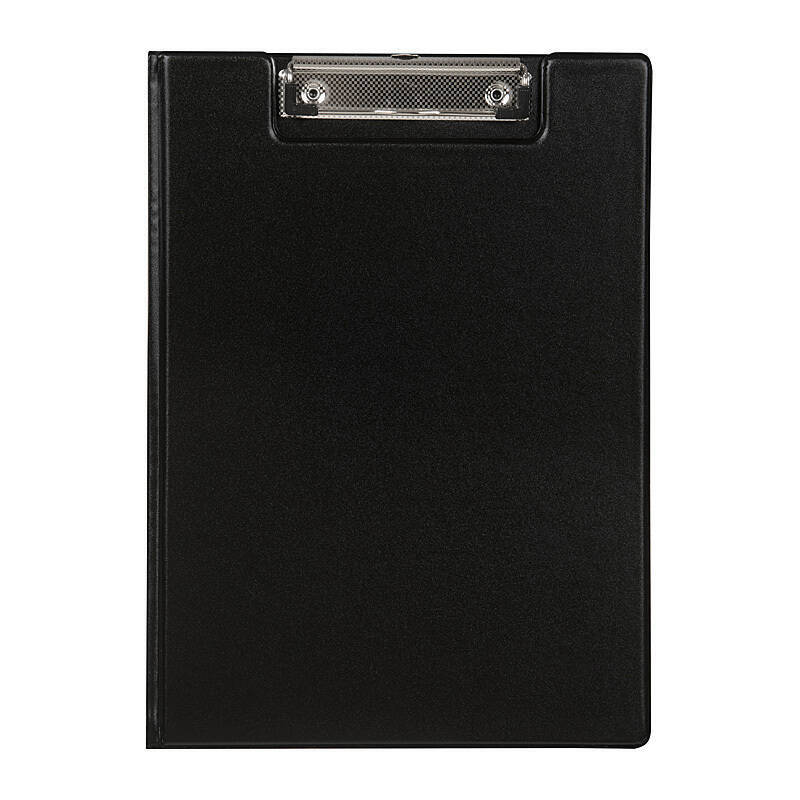 Mbg Clipfolder PP A4 Blk Black