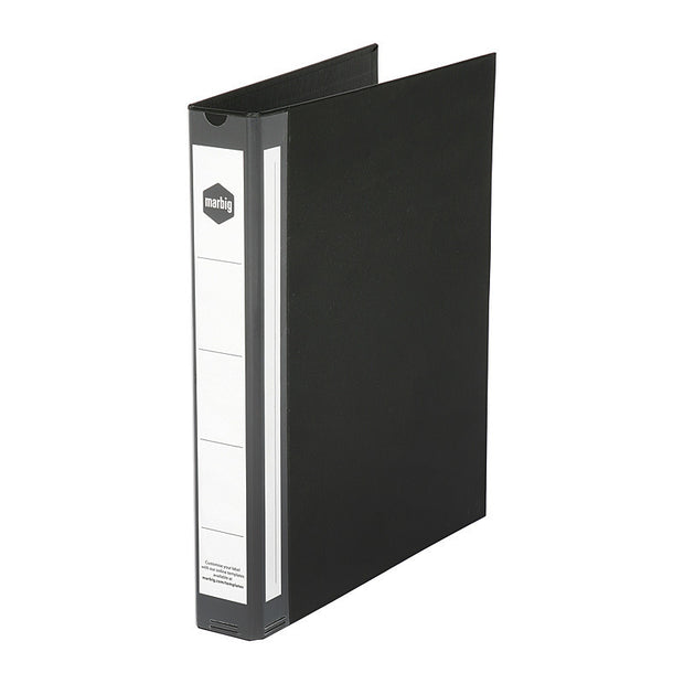 Mbg R/Bnd Dx A4 25mm 2D PE Blk Black