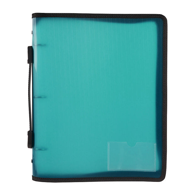 Mbg Zip Bndr 25mm 3O W/Hdl Grn Teal