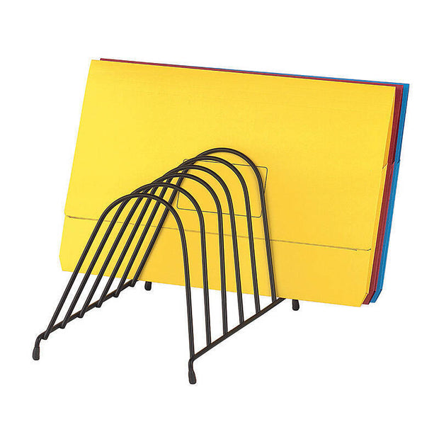Mbg Step File Angled Organiser Black