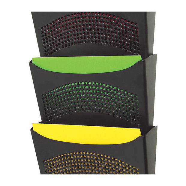 Mbg Enviro Wall Poc 3 Compart Black