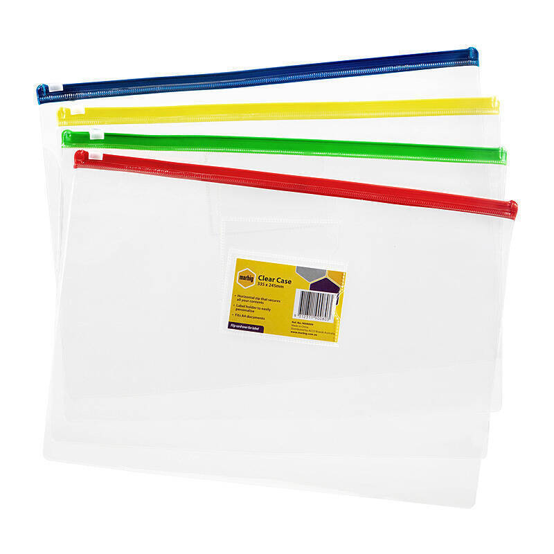 Mbg Clear Case A4 335X245 Asst Assorted
