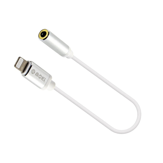 Moki Lightning to 3.5 Adapter White