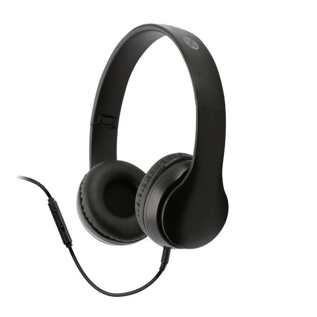Moki Flip Head Phones Blk Black
