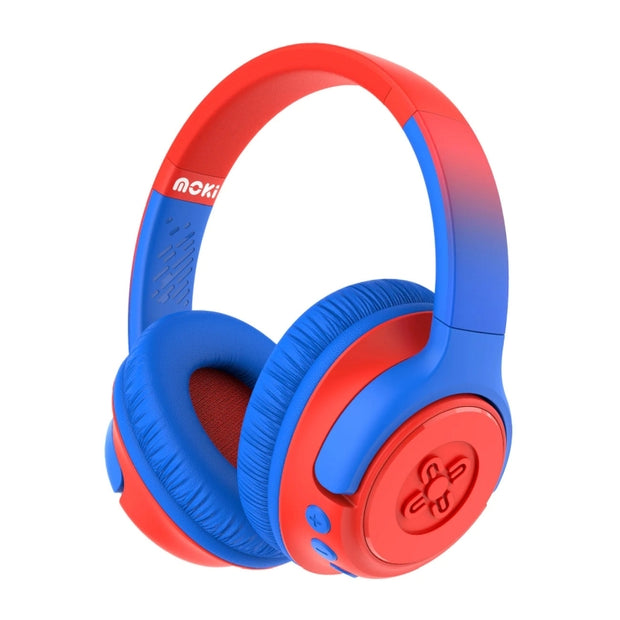 Moki Mixi Kids V/L H/phone B/R / Blue/Red