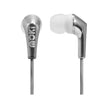 Moki Metallics Earphone Silver