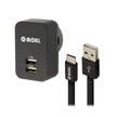 Moki Type-C USB Cable + Wall Black