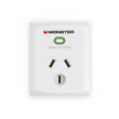 Monster 1-Port Surge White