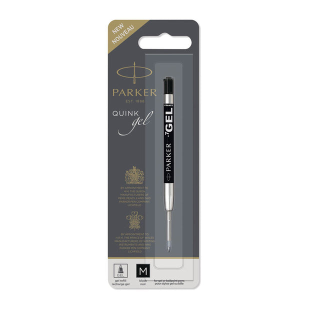 Parker Gel Refill 0.7 mm Blk Black