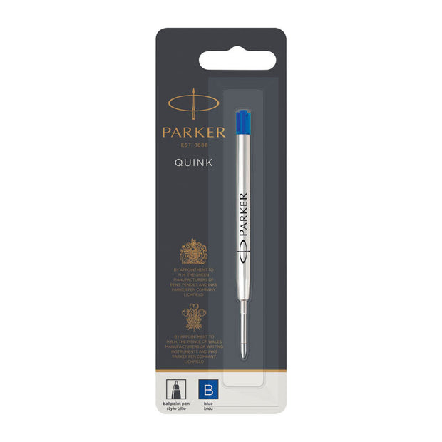 Parker BP Refill Broad Blu Tip Blue