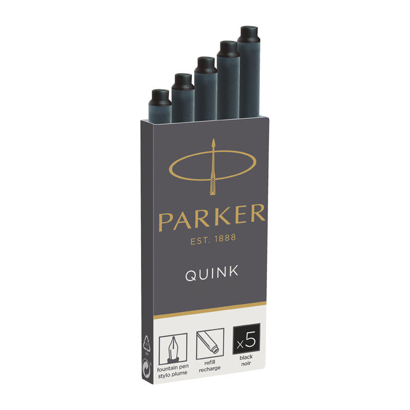 ParkerFountain Refill Blk Pk5 Black
