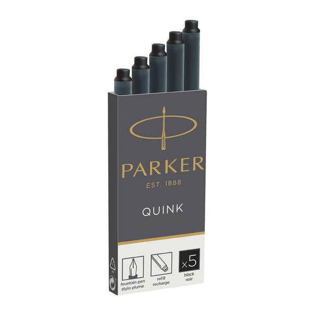 ParkerFountain Refill Blk Pk5 Black
