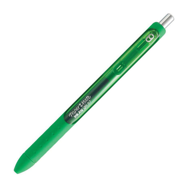 PM Inkjoy RT Gel Pen Grn Bx12 Green
