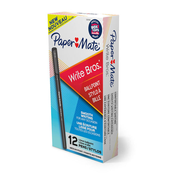 PM WriteBros 1.0mm BP Blu Pk12 Blue