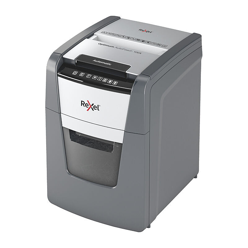 Rexel Auto Micro 100M Shredder Grey