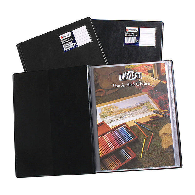 Rxl D/Book A4 S/V 24Pg Blk Black