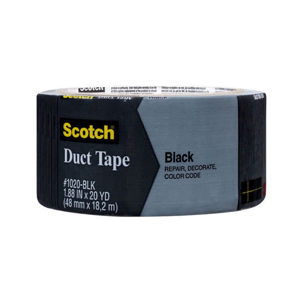 SCT Duct Tape 3920-BK Blk Bx12 48mmX18.2m