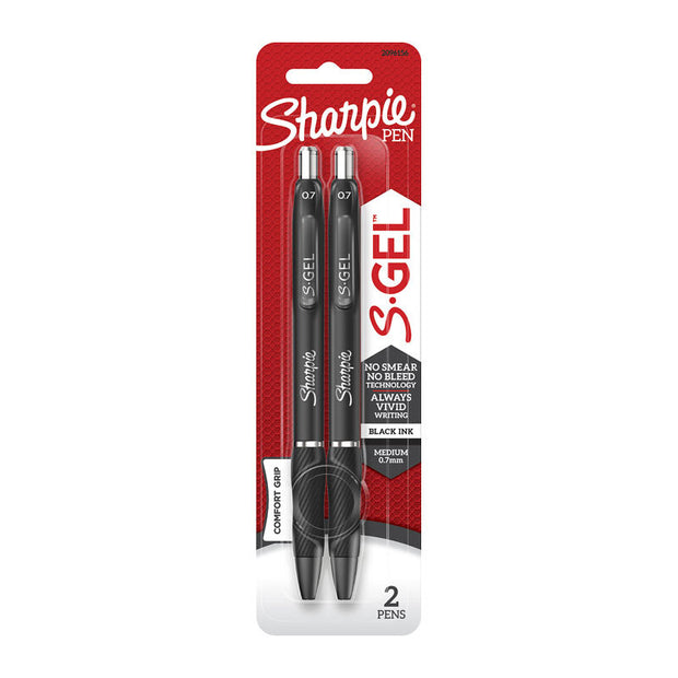 Sharpie RetrPen 0.7 BlkPk2 Bx6 Black