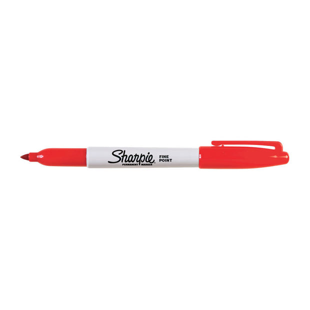 Sharpie Perm Mrkr FP Bx12 Red