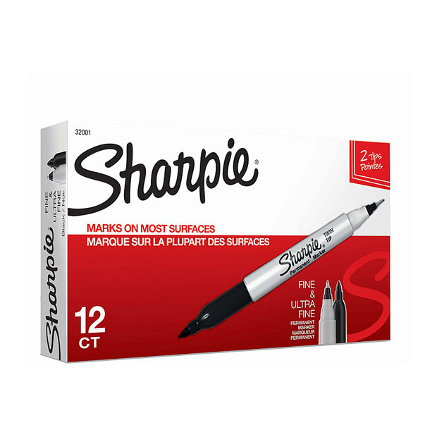 SH Twin Tip PrmMrk Blk NP Bx12 Black