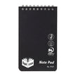 Spirax P541 PP N/book 96Pg PK5 Black
