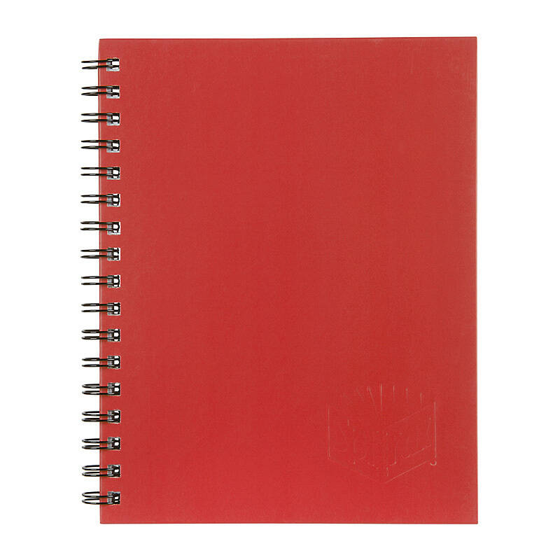 Spirax 511 Hard Cover Pk5 Red